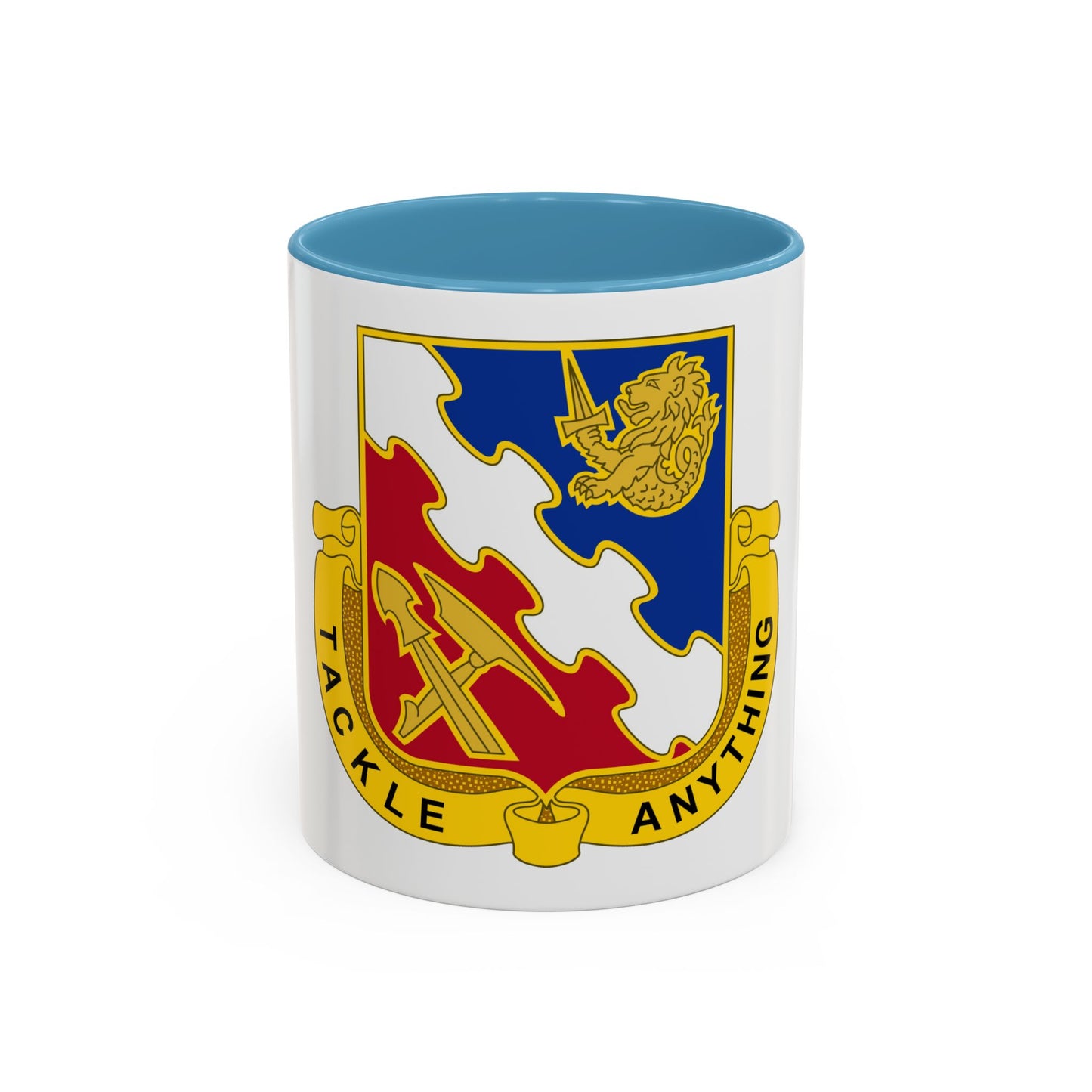 863 Engineer Battalion (U.S. Army) Accent Coffee Mug