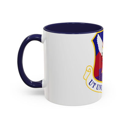 87th Air Base Wing Emblem (U.S. Air Force) Accent Coffee Mug