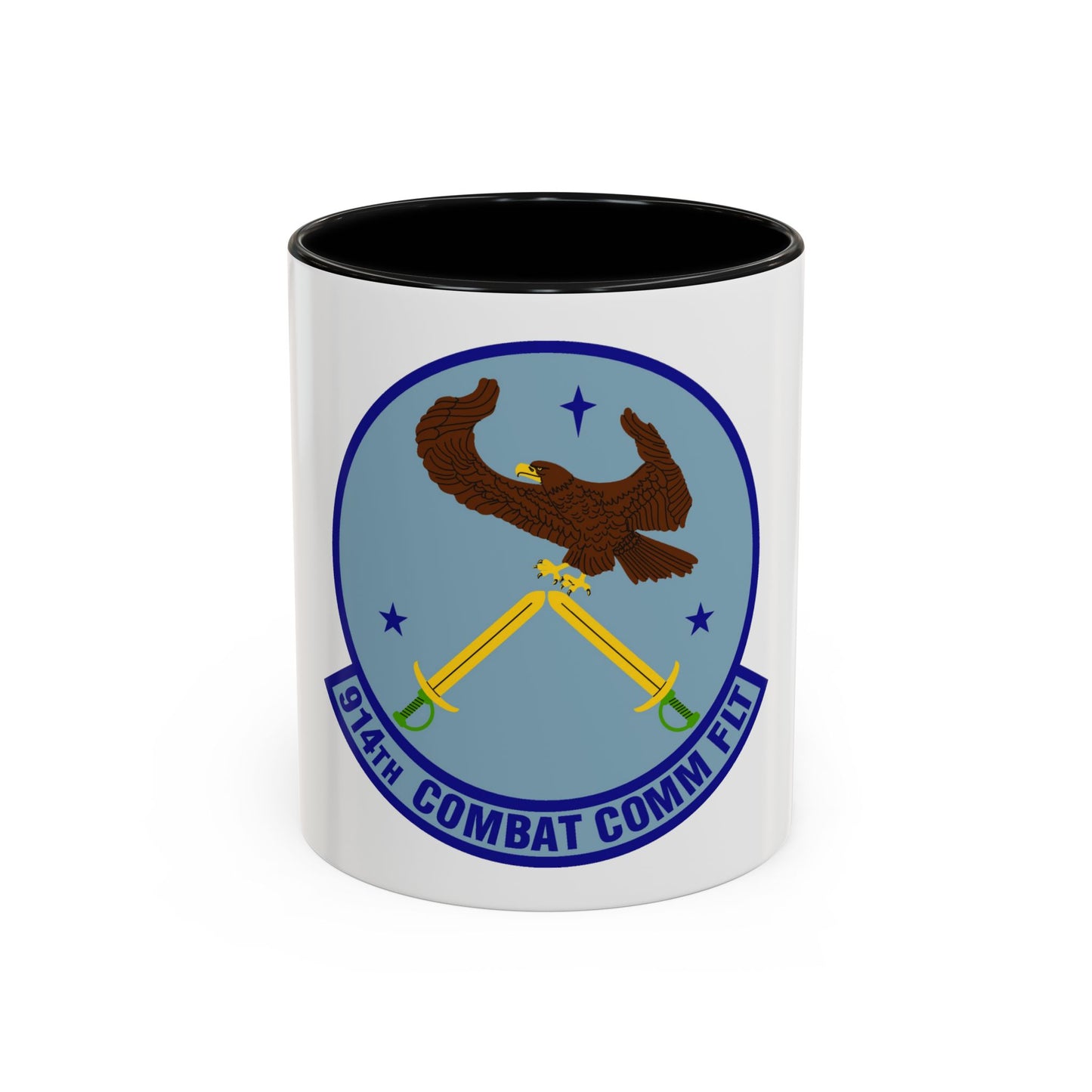 914th Combat Communications Flight (U.S. Air Force) Accent Coffee Mug