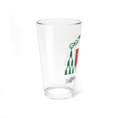 Escudo de Eldison de Souza Silva (Spain) (Coat of Arms) Pint Glass 16oz