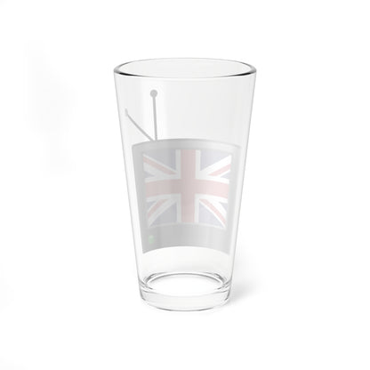 UK TV icon (United Kingdom) Pint Glass 16oz