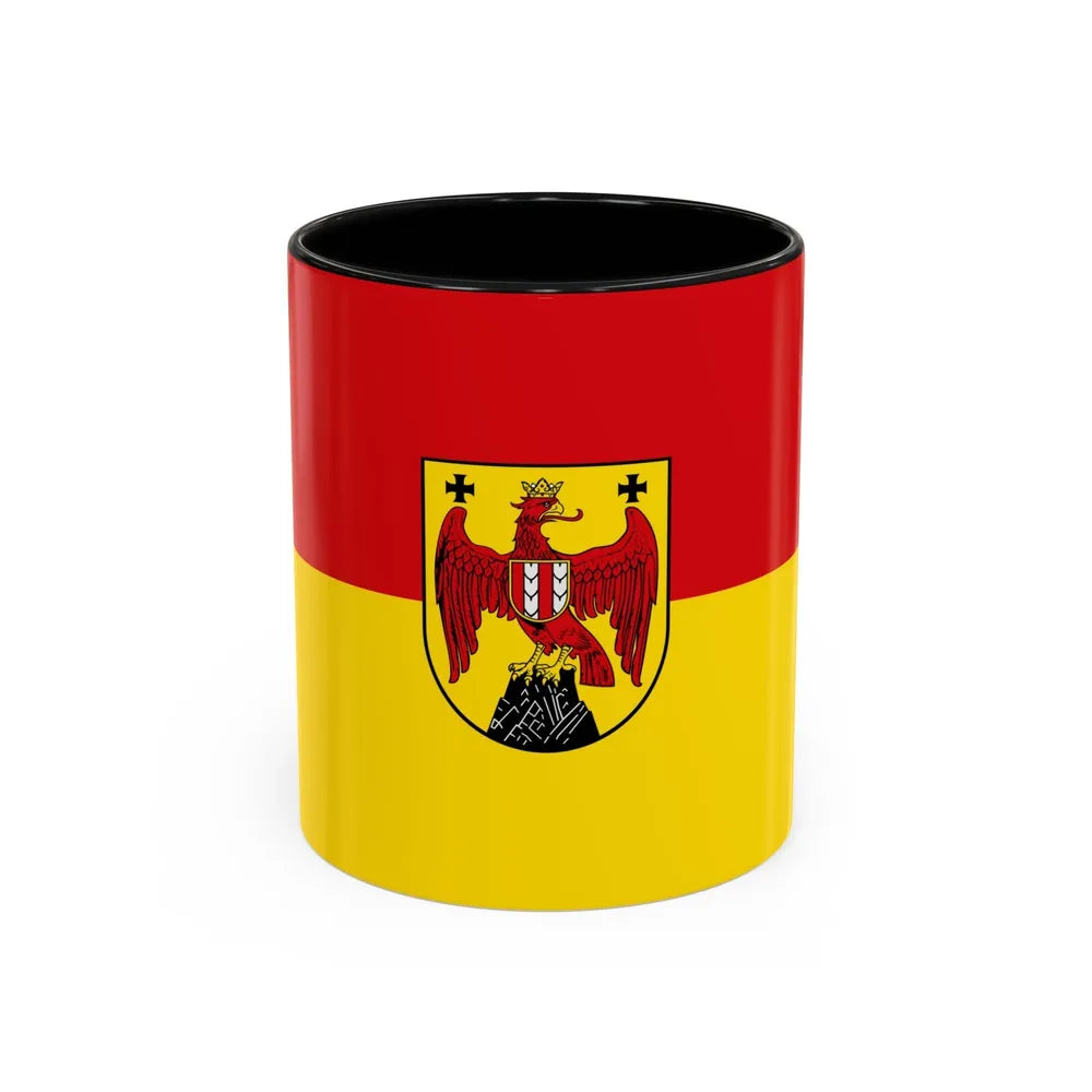 Flag of Burgenland Austria - Accent Coffee Mug-11oz-Black-Go Mug Yourself