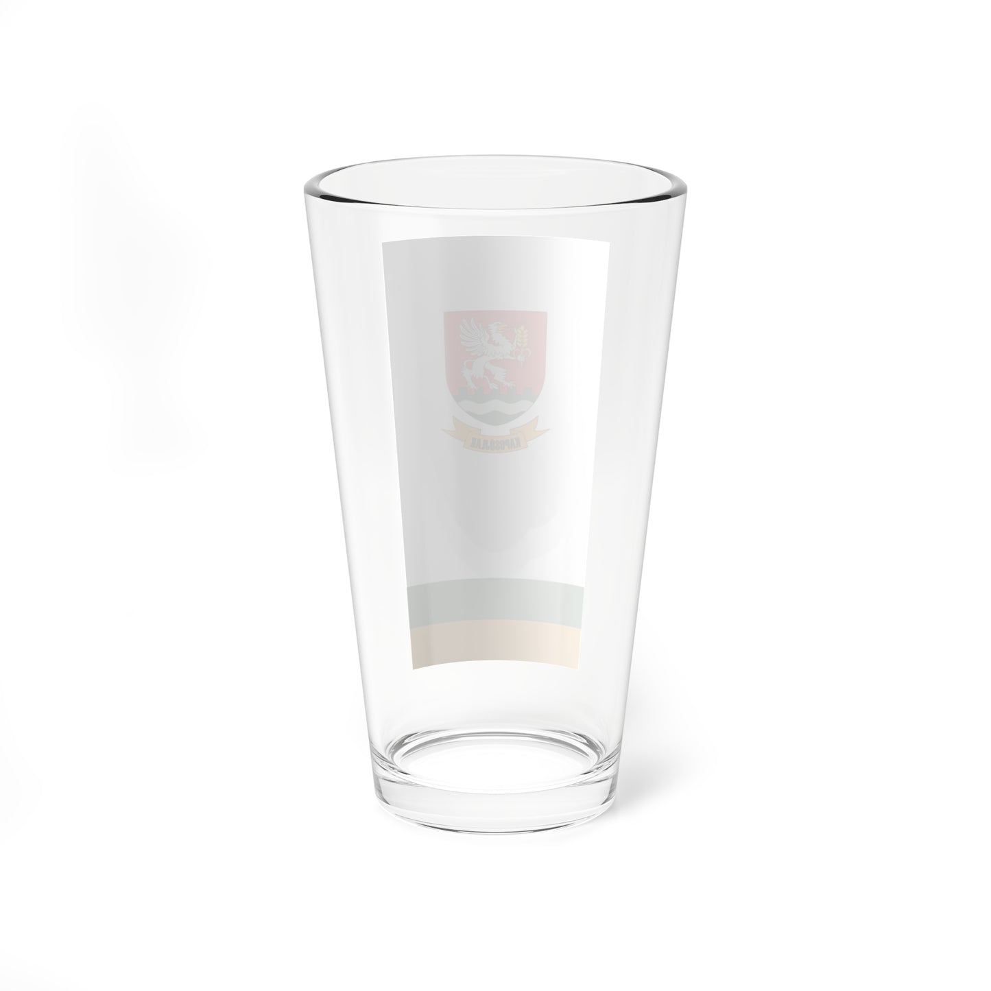 Flag of Kaposujlak vertical (Hungary) Pint Glass 16oz