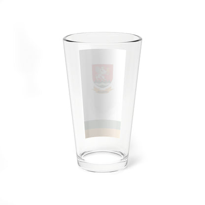 Flag of Kaposujlak vertical (Hungary) Pint Glass 16oz