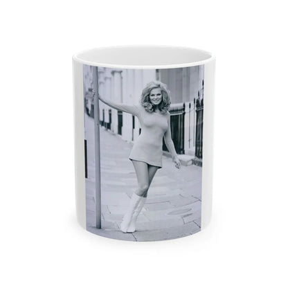 Julie Ege #193 (Vintage Female Icon) White Coffee Mug-11oz-Go Mug Yourself