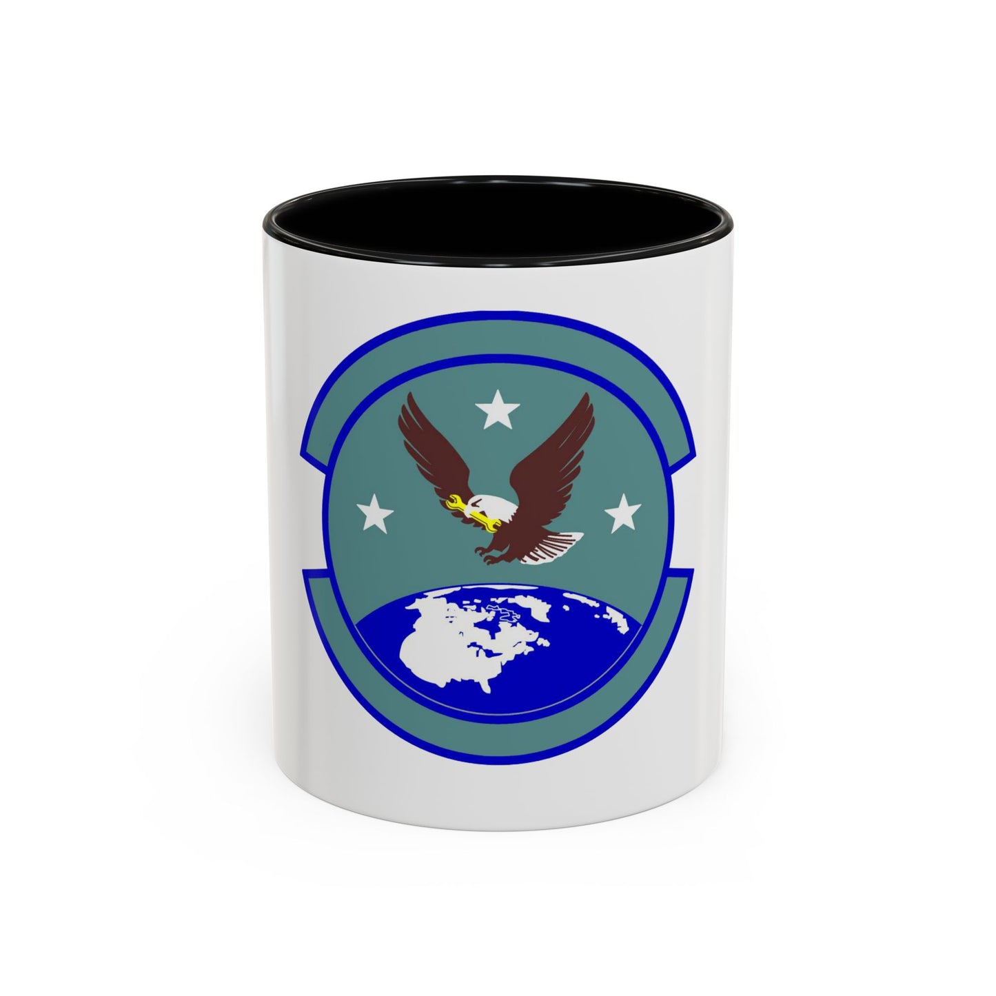 714 Aircraft Maintenance Squadron AFRC (U.S. Air Force) Accent Coffee Mug