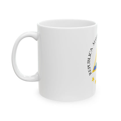 Coat of arms of the Greater Republic of Central America (1898) - White Coffee Mug