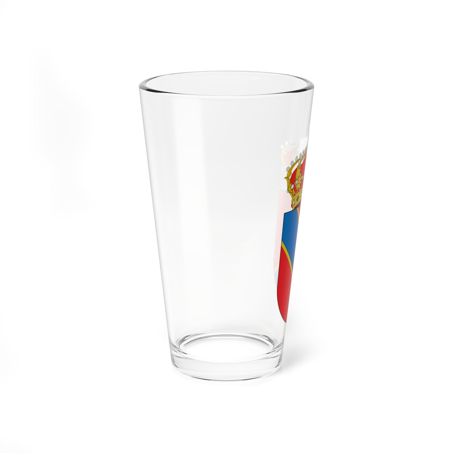 Escudo de Alcalá de Ebro (Spain) (Coat of Arms) Pint Glass 16oz