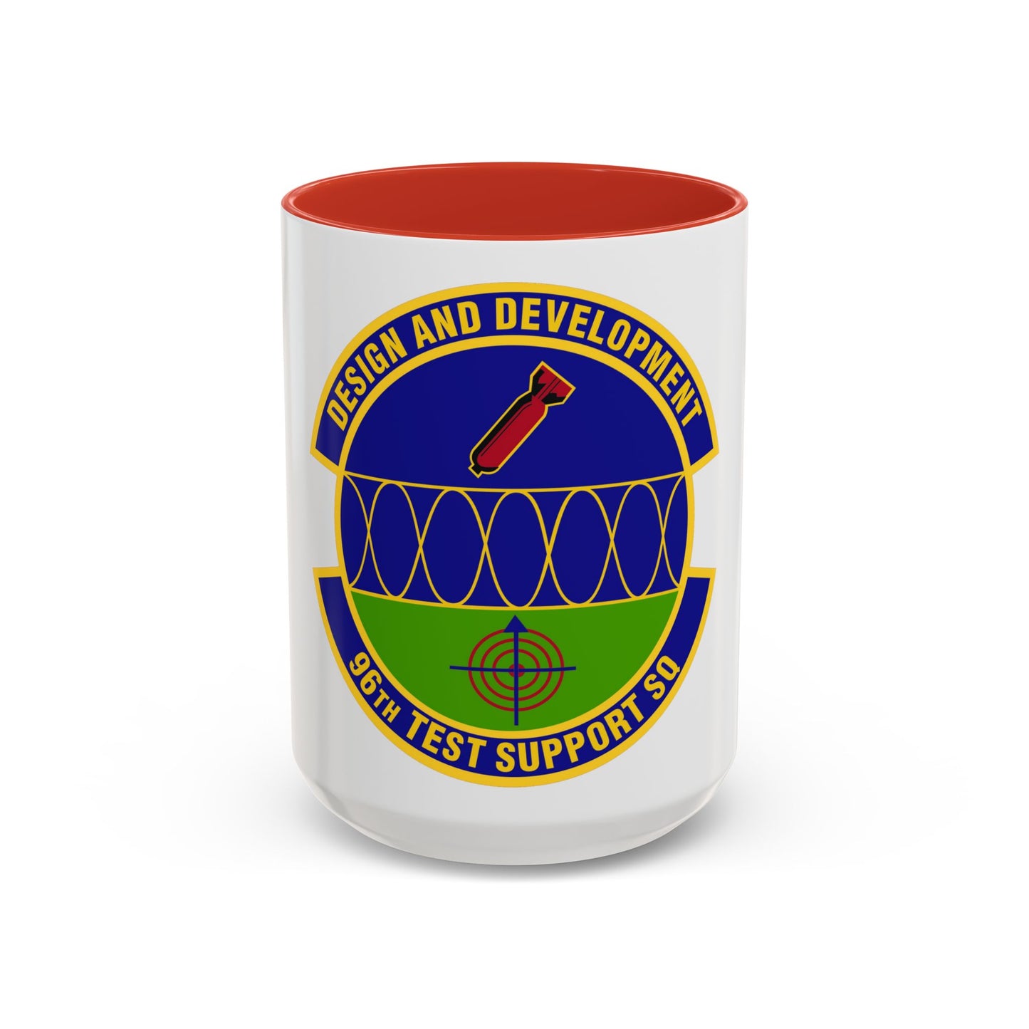 96th Test Support Squadron (U.S. Air Force) Accent Coffee Mug