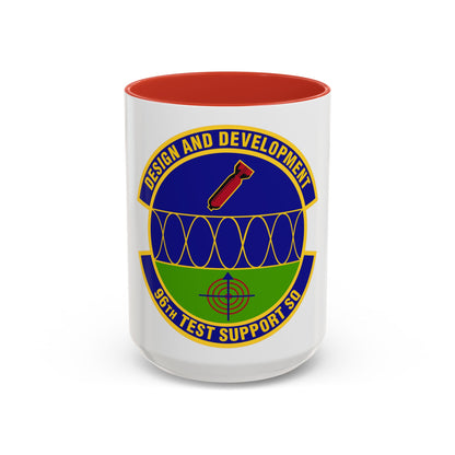 96th Test Support Squadron (U.S. Air Force) Accent Coffee Mug