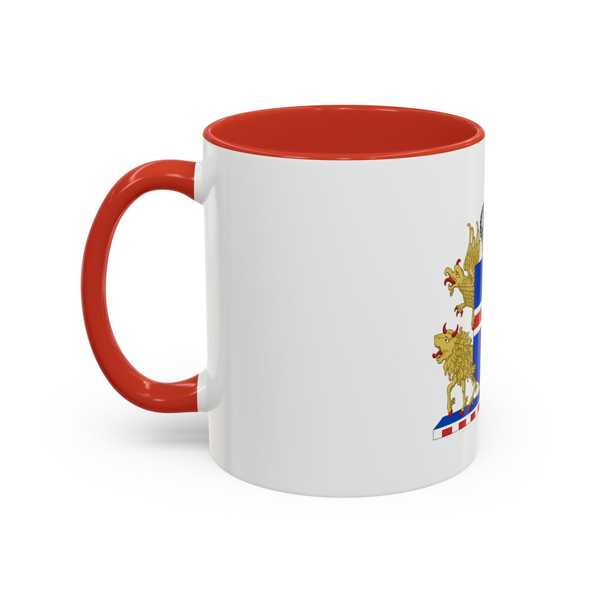 Kingdom of Iceland Coat of Arms - Accent Coffee Mug