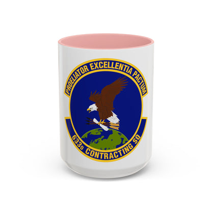 633d Contracting Squadron (U.S. Air Force) Accent Coffee Mug