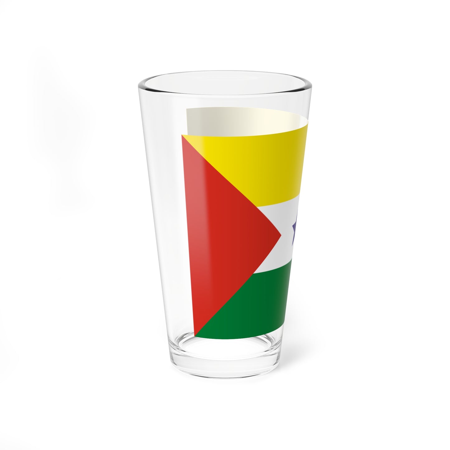 Flag of Huacaya Bolivia (Bolivia) Pint Glass 16oz