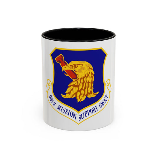 96th Mission Support Group (U.S. Air Force) Accent Coffee Mug
