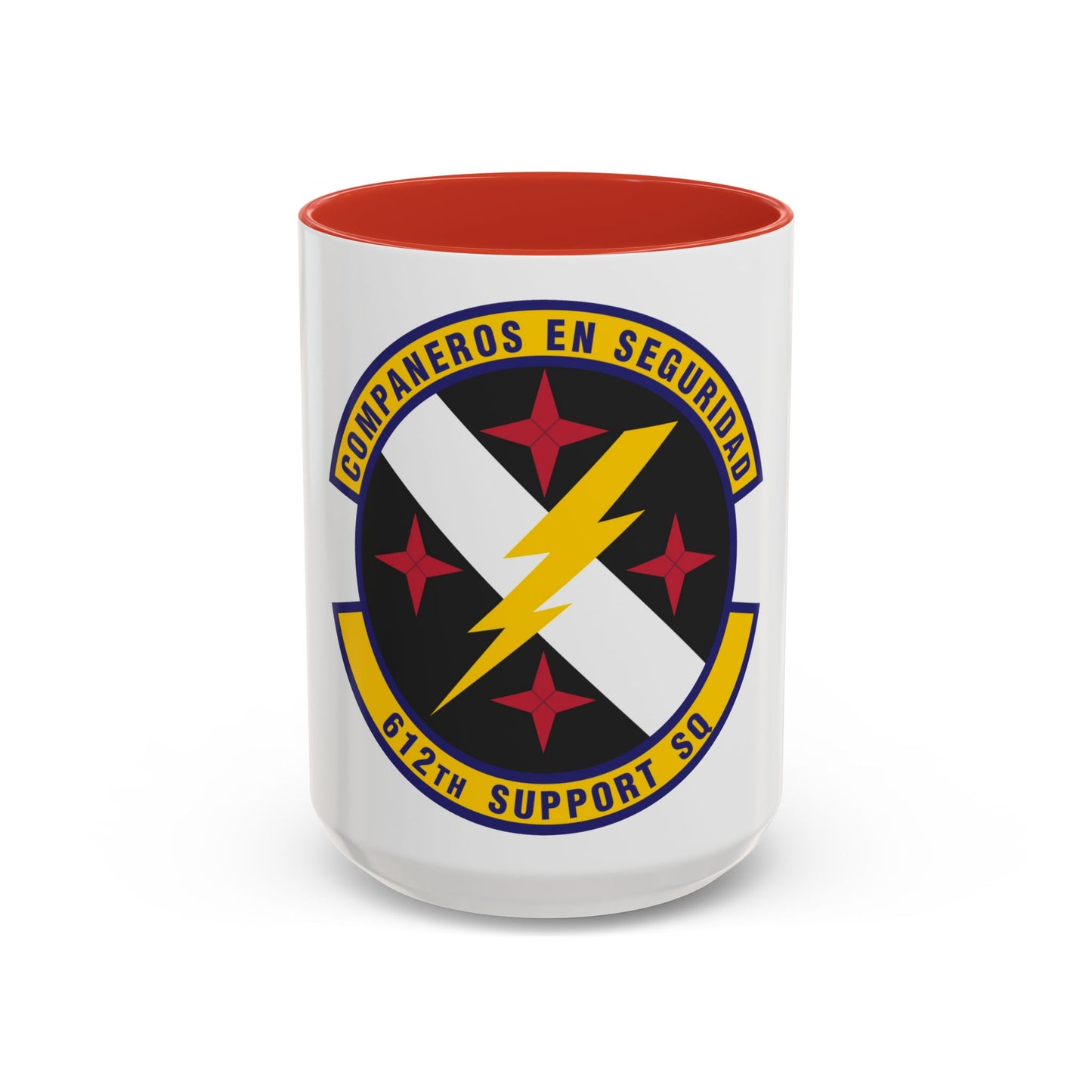 612th Support Squadron (U.S. Air Force) Accent Coffee Mug