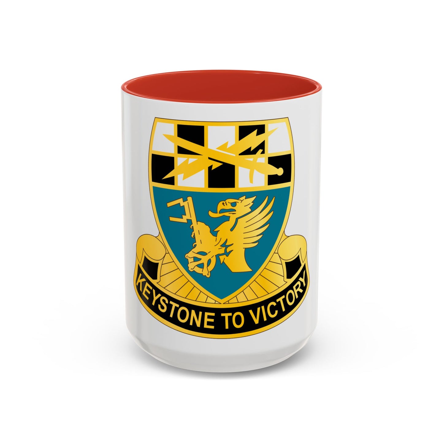 128 Military Intelligence Battalion (U.S. Army) Accent Coffee Mug