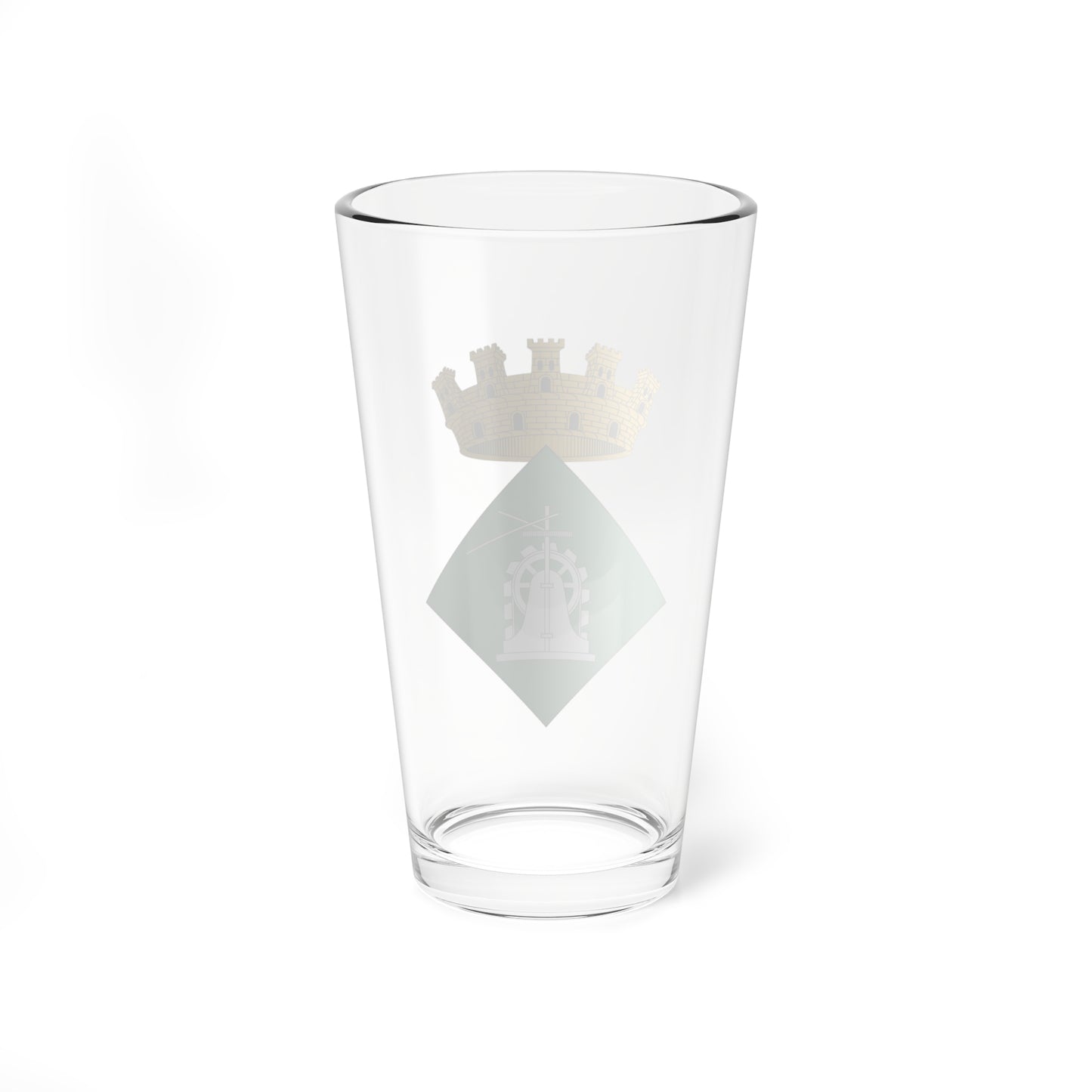 Escudo de la Sénia (Spain) (Coat of Arms) Pint Glass 16oz