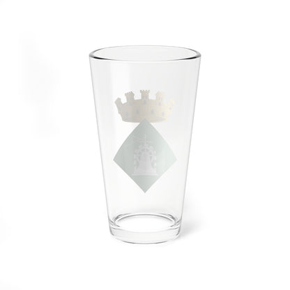 Escudo de la Sénia (Spain) (Coat of Arms) Pint Glass 16oz