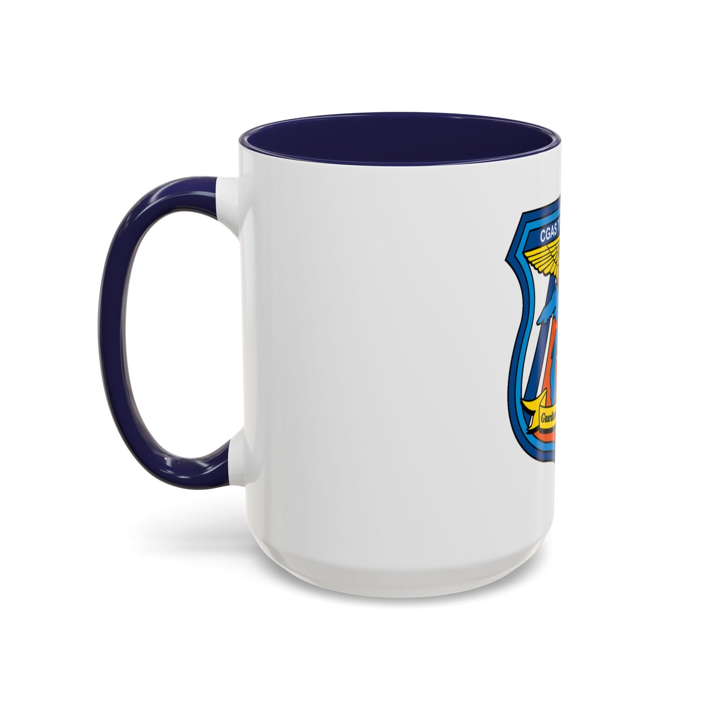 USCG Air Station Traverse City (U.S. Coast Guard) Accent Coffee Mug