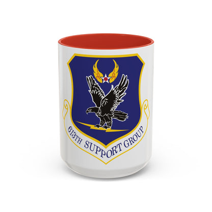 613th Support Group (U.S. Air Force) Accent Coffee Mug