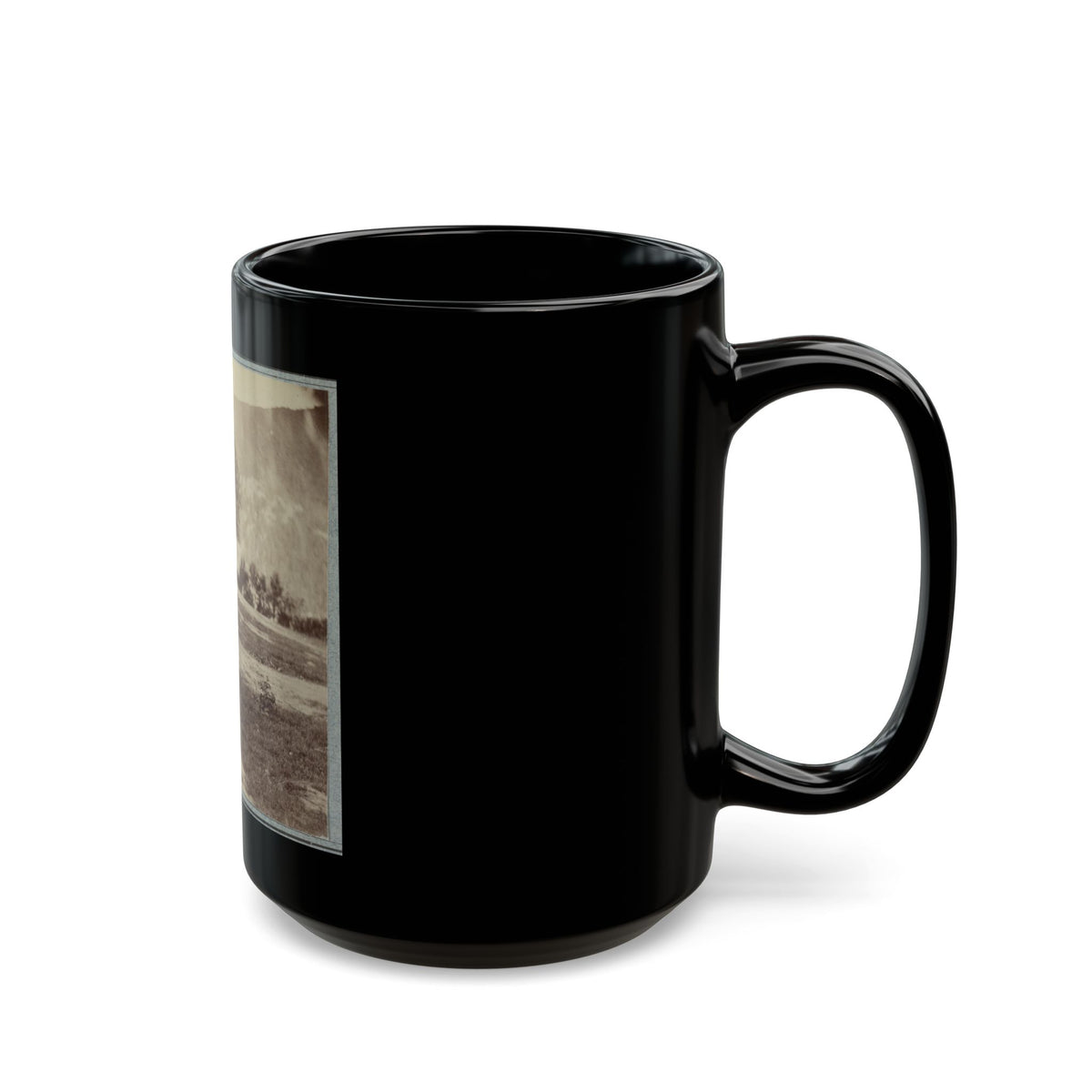 22d New York State Militia Near Harpers Ferry, Va., 1861 I.E.1862 017 (U.S. Civil War) Black Coffee Mug