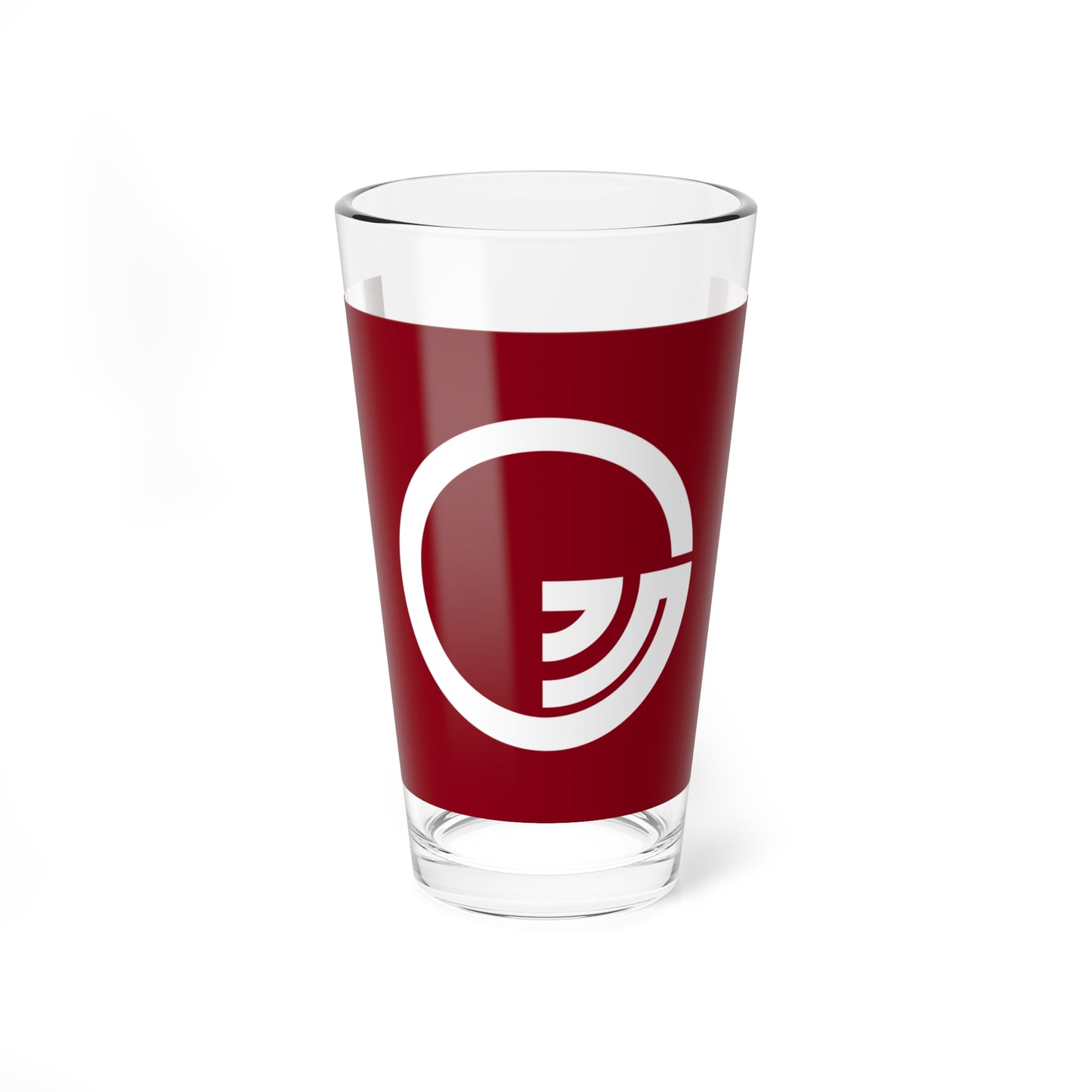 Flag of Fukue Yamaguchi 1955-2005 (Japan) Pint Glass 16oz