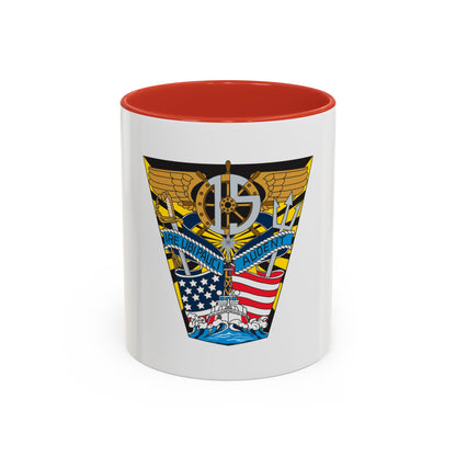 USCG Academy Audet (U.S. Coast Guard) Accent Coffee Mug