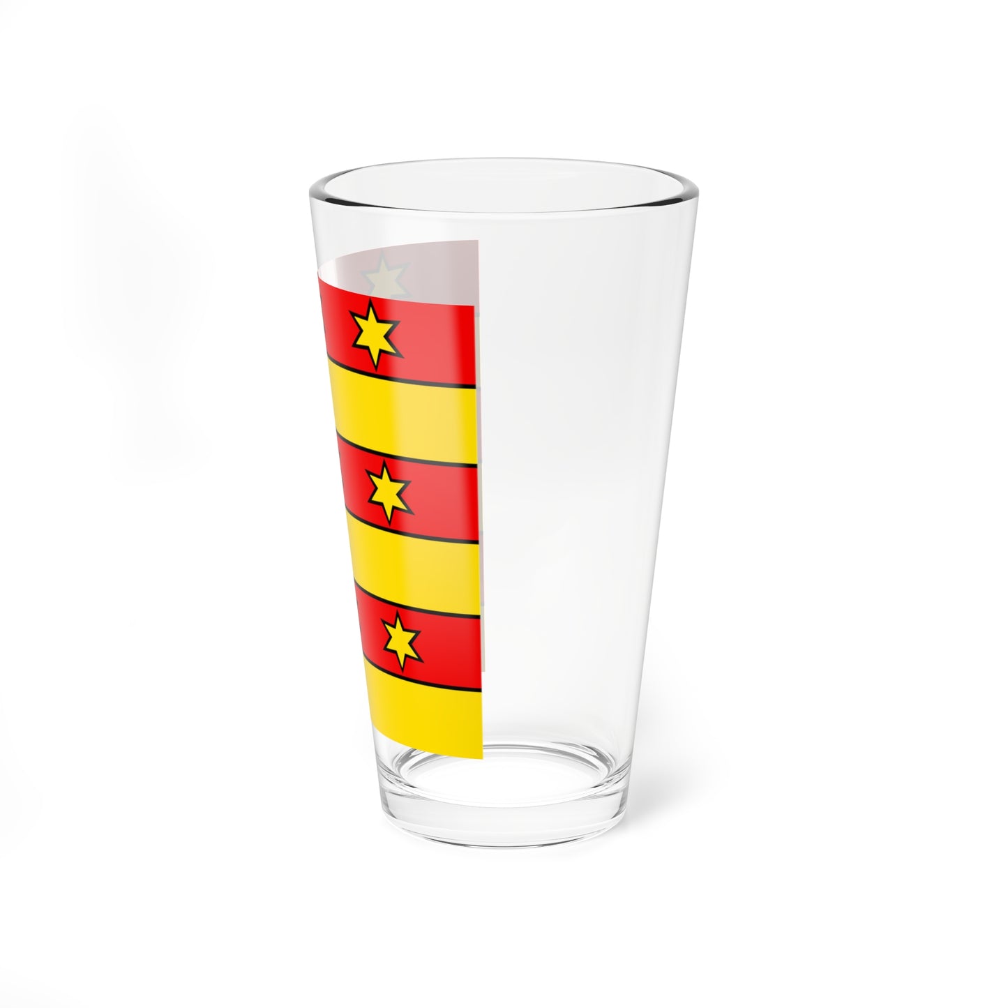 CHE Bezirk Rheinfelden Flag (Switzerland) Pint Glass 16oz