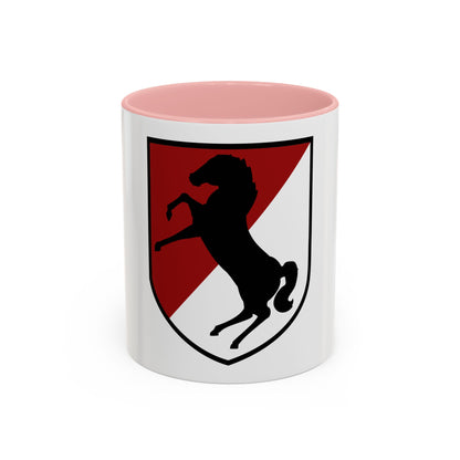 11th Armored Cavalry Regiment (U.S. Army) Accent Coffee Mug