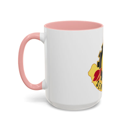 63 Maintenance Battalion (U.S. Army) Accent Coffee Mug