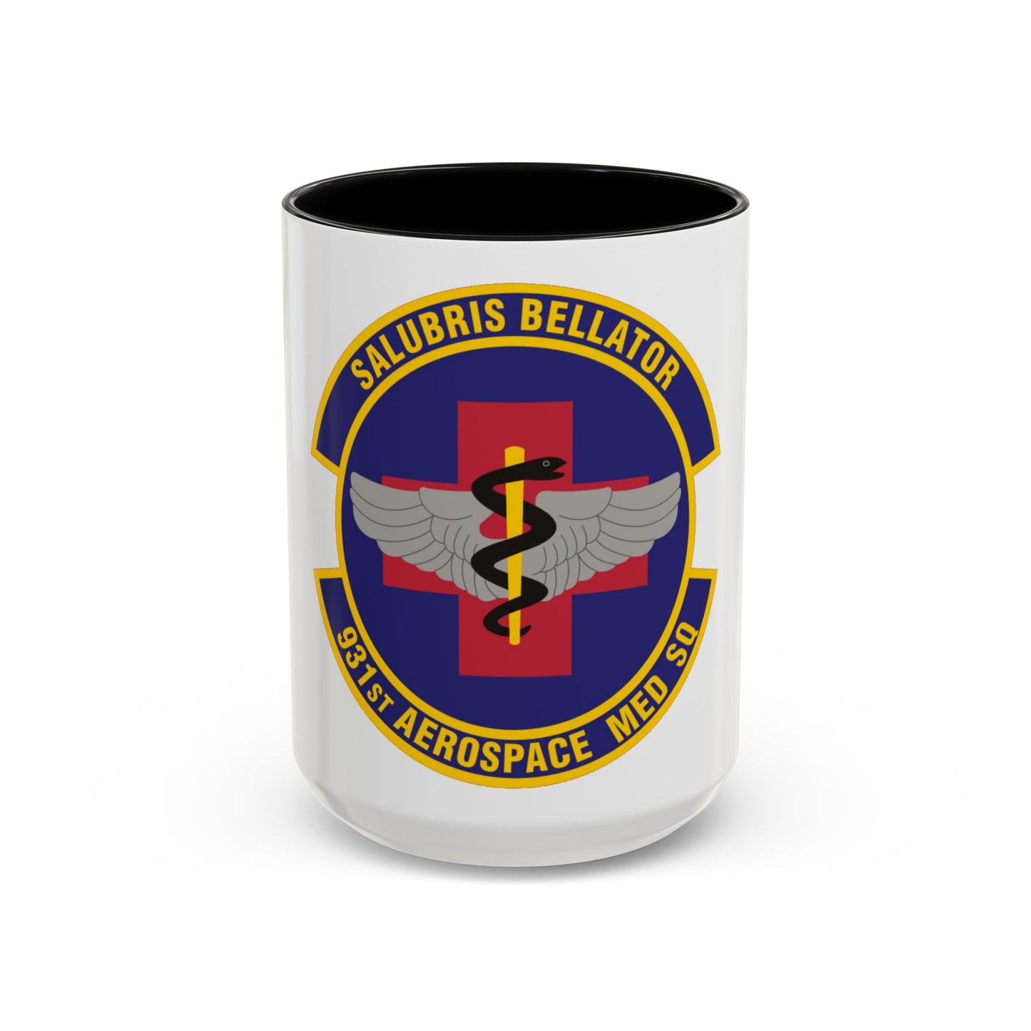 931 Aerospace Medicine Squadron AFRC (U.S. Air Force) Accent Coffee Mug