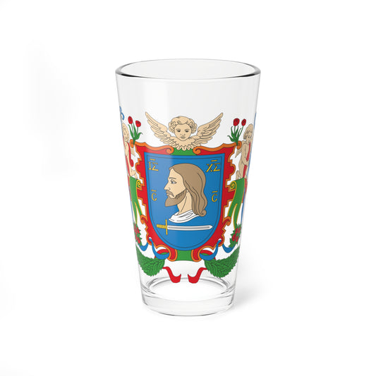 Coat of Arms of Viciebsk Belarus (Belarus) (Coat of Arms) Pint Glass 16oz
