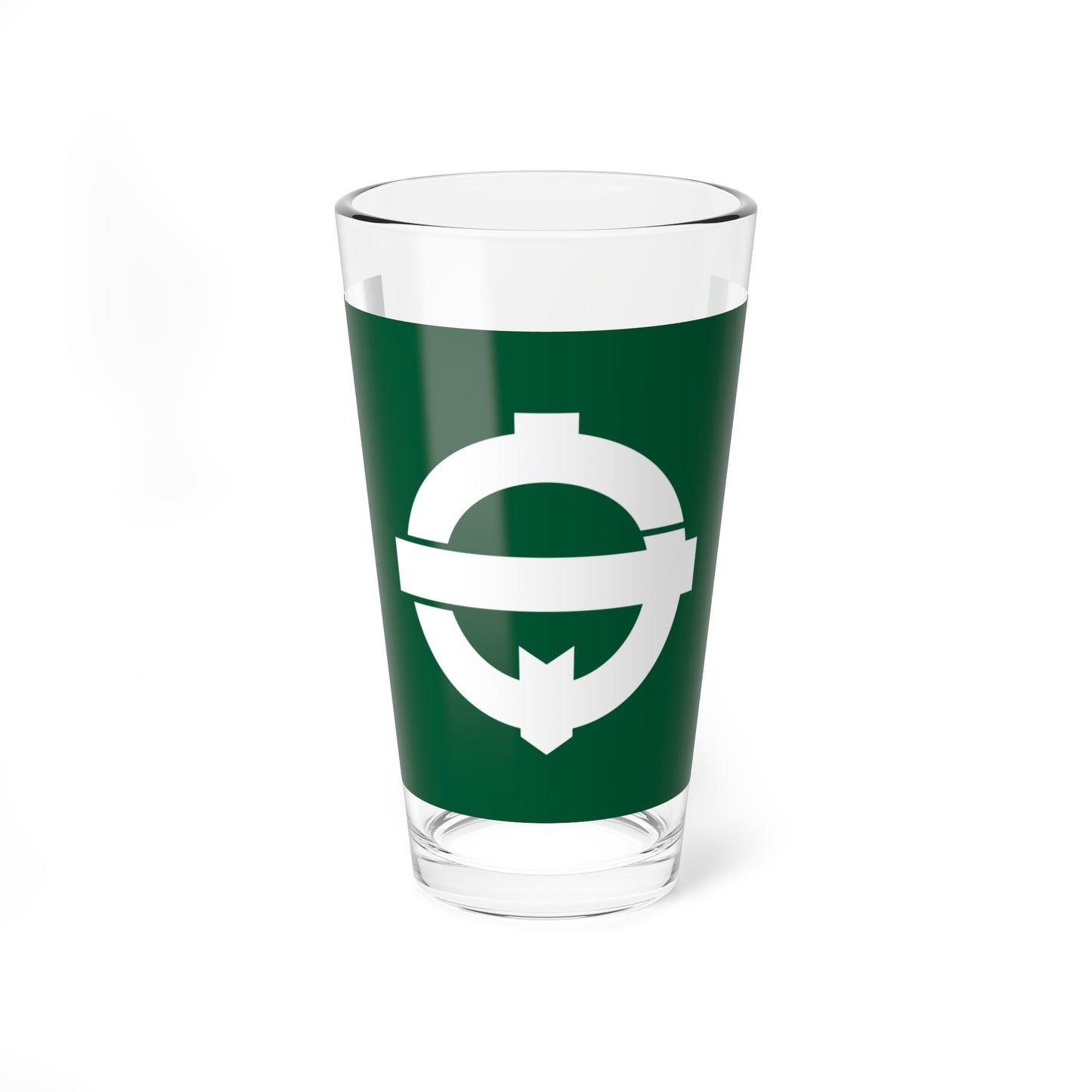 Flag of Moriya Ibaraki no text (Japan) Pint Glass 16oz