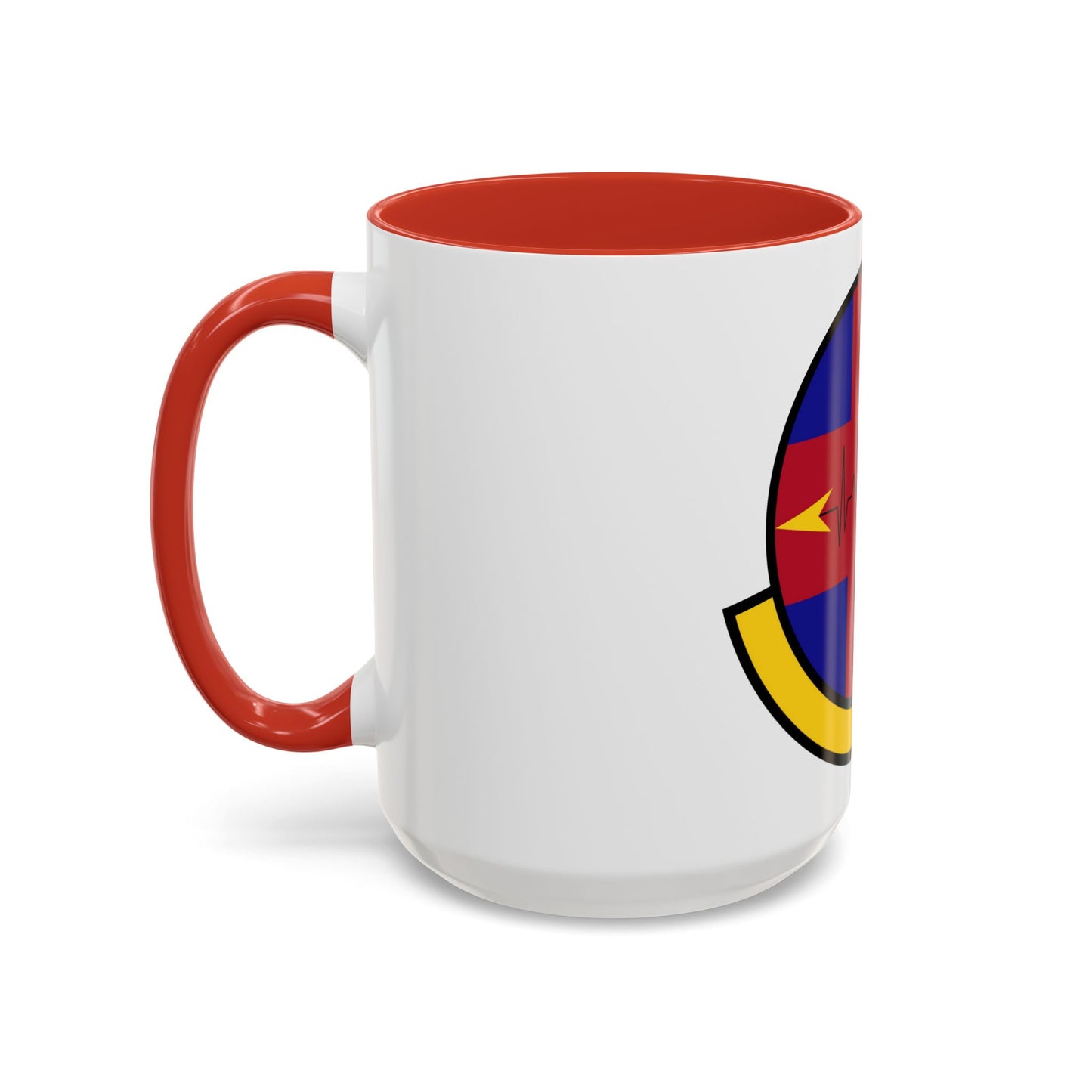 375 Healthcare Operations Squadron AMC (U.S. Air Force) Accent Coffee Mug