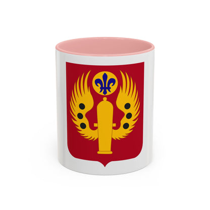 463rd Airborne Field Artillery Battalion 2 (U.S. Army) Accent Coffee Mug