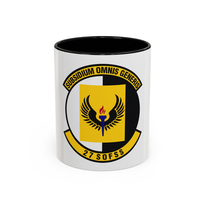 27th Special Operations Force Support Squadron (U.S. Air Force) Accent Coffee Mug