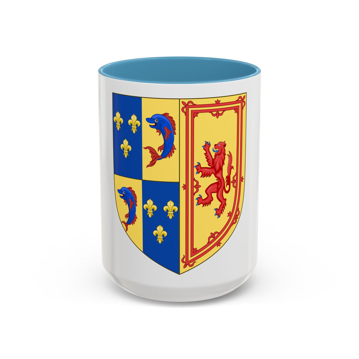 Royal Arms of the Kingdom of Scotland (1558) - Accent Coffee Mug