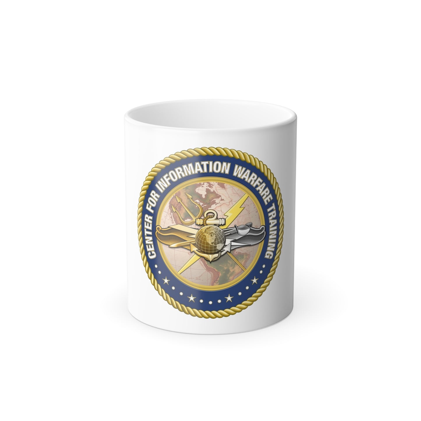 Center for Information Warfare Training (U.S. Navy) Color Changing Mug 11oz