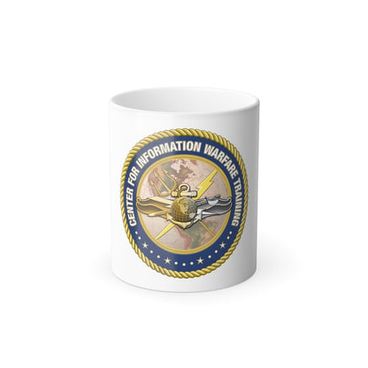 Center for Information Warfare Training (U.S. Navy) Color Changing Mug 11oz