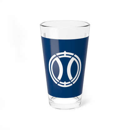Flag of Yotsukaido Chiba (Japan) Pint Glass 16oz