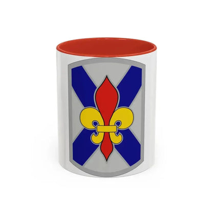 256th Infantry Brigade Combat Team (U.S. Army) Accent Coffee Mug 11oz Red - Go Mug Yourself