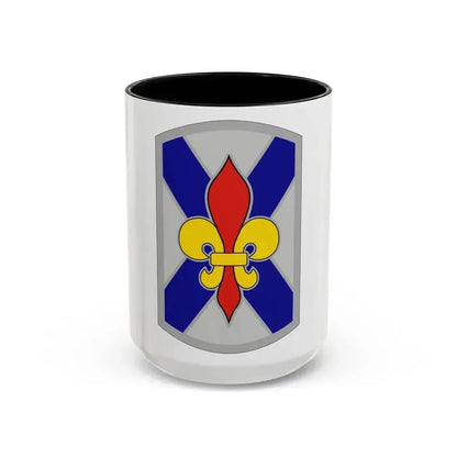 256th Infantry Brigade Combat Team (U.S. Army) Accent Coffee Mug 15oz Black - Go Mug Yourself