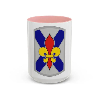 256th Infantry Brigade Combat Team (U.S. Army) Accent Coffee Mug 15oz Pink - Go Mug Yourself