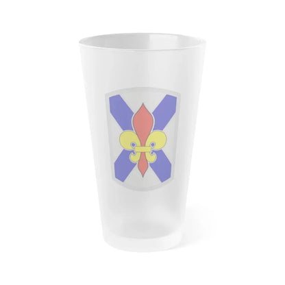 256th Infantry Brigade Combat Team (U.S. Army) Frosted Pint Glass 16oz Default Title - Go Mug Yourself