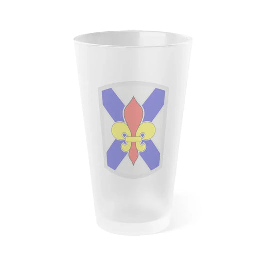 256th Infantry Brigade Combat Team (U.S. Army) Frosted Pint Glass 16oz Default Title - Go Mug Yourself