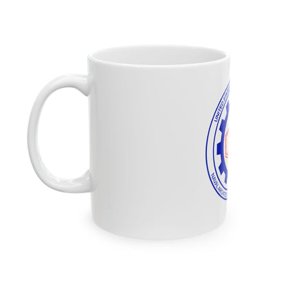 CG Naval Architecture & Marine Eng (U.S. Coast Guard) White Coffee Mug