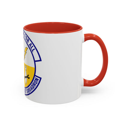 633d Force Support Squadron (U.S. Air Force) Accent Coffee Mug