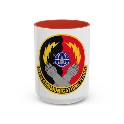 310th Communications Flight (U.S. Air Force) Accent Coffee Mug