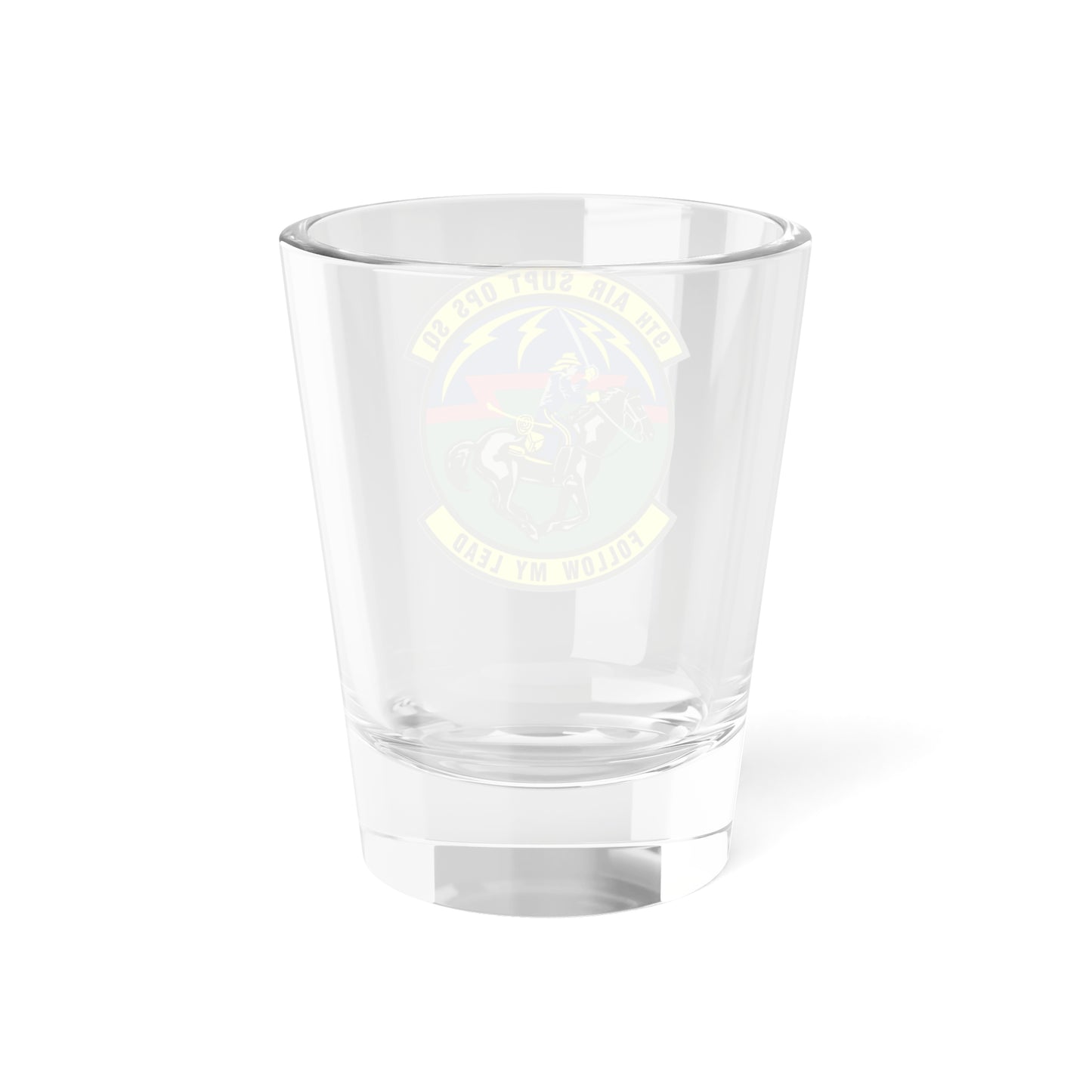 Verre à liqueur du 9e Escadron d'opérations de soutien aérien (US Air Force) 1,5 oz