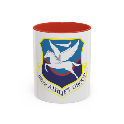 135th Airlift Group (U.S. Air Force) Accent Coffee Mug